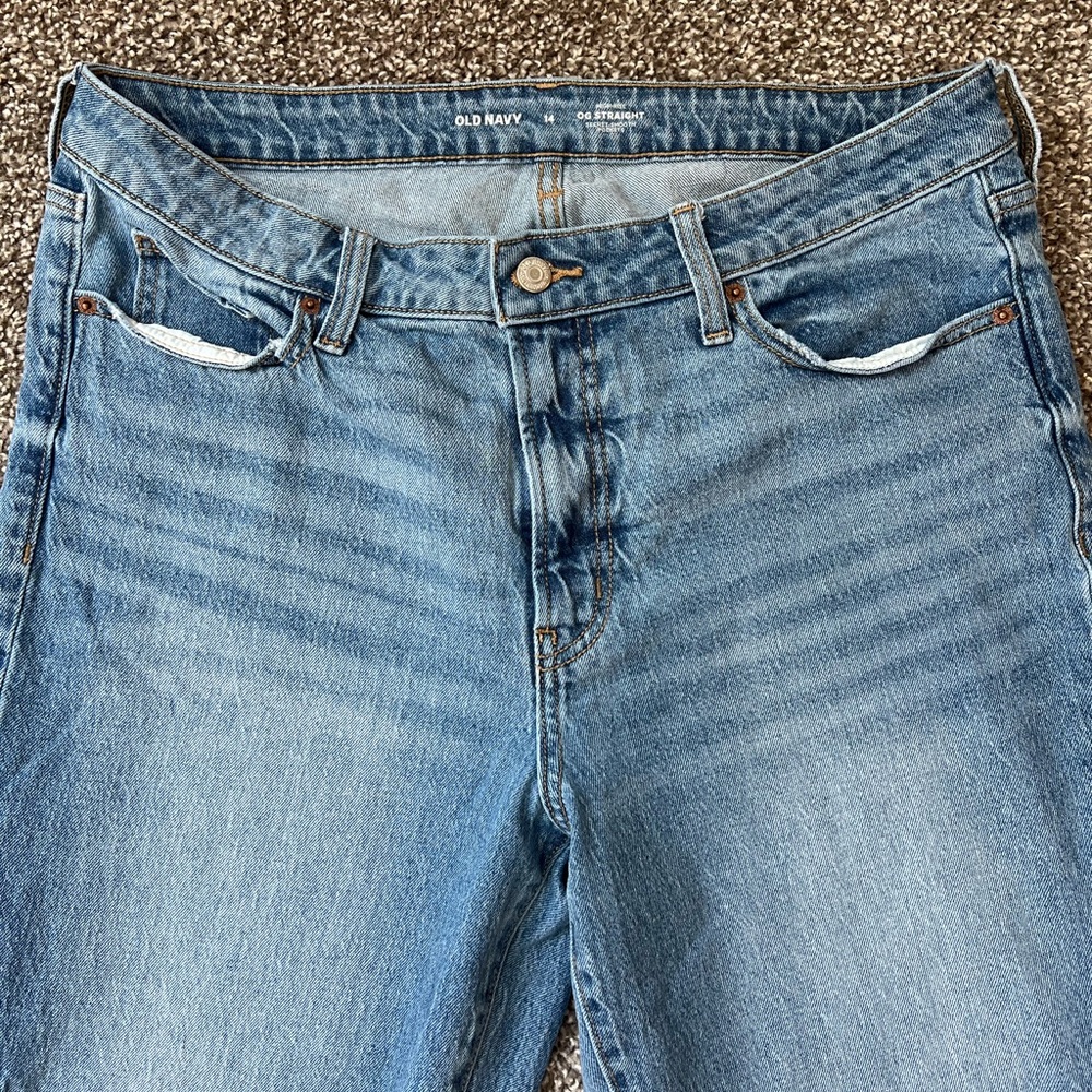 Old Navy High Rise OG Straight Jeans